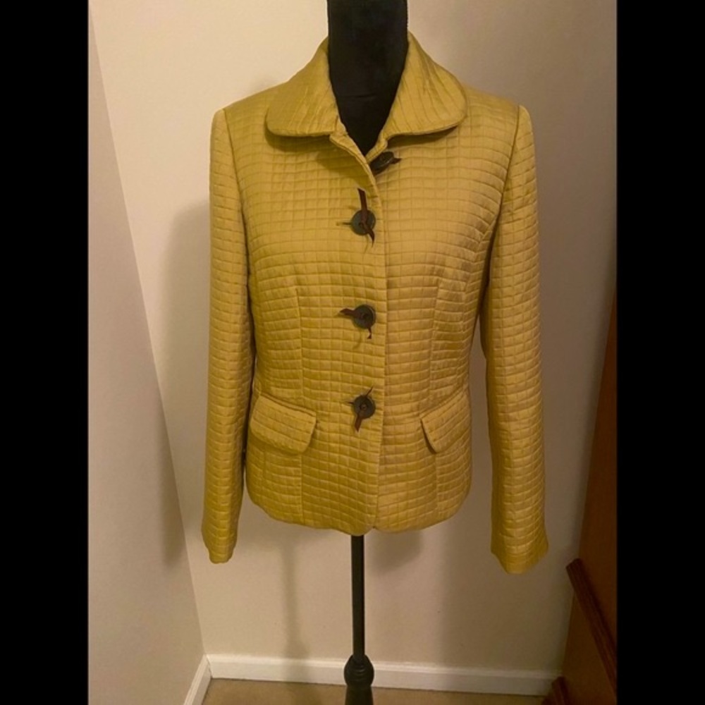 Chapter One waffle weave jacket